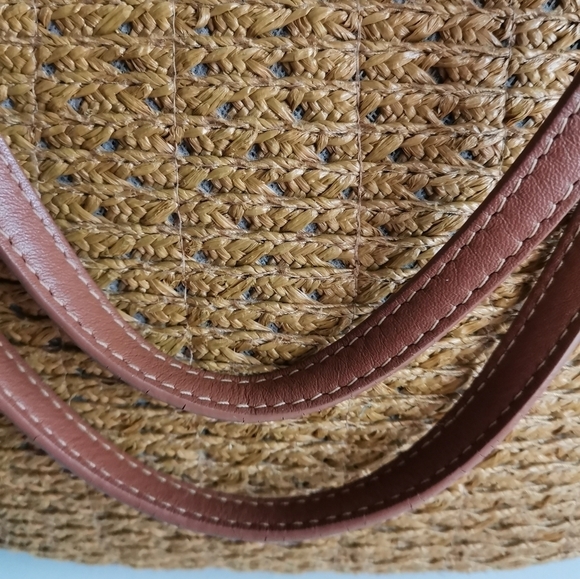 ÉRIC JAVITS NEW YORK RAFIA TOTE BAG - Picture 4 of 11